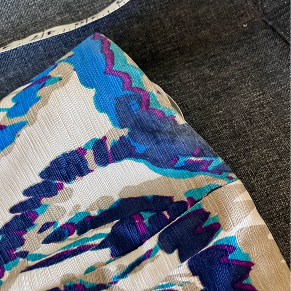 BANANA REPUBLIC Silk Floral Strapless Sheath Cocktail Dress Size 10 - Picture 13 of 13